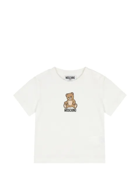 Moschino Kids Teddy Bear print T-shirt