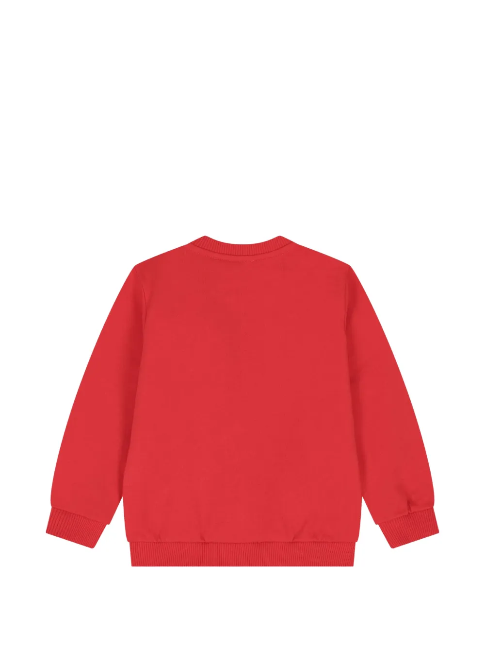 Moschino Kids Sweater met teddybeerprint Rood