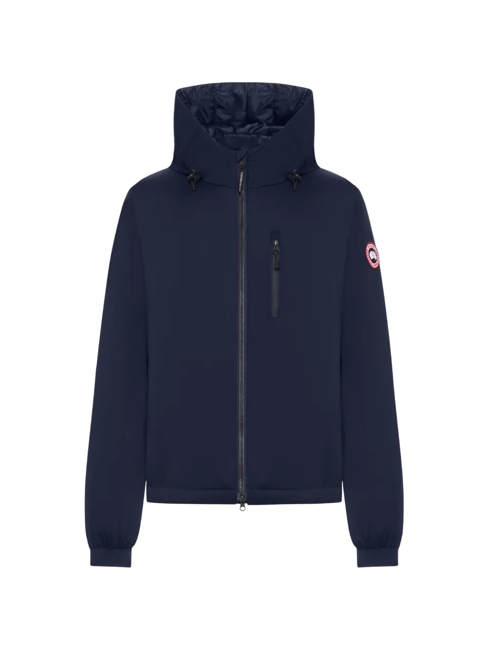 Canada Goose Lodge ripstop jack met capuchon Blauw