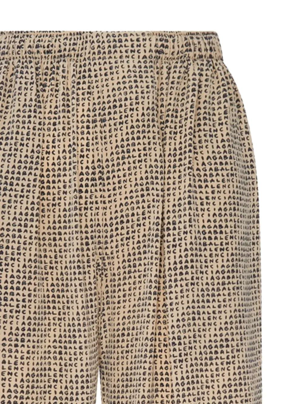 Balenciaga Broek met print Beige