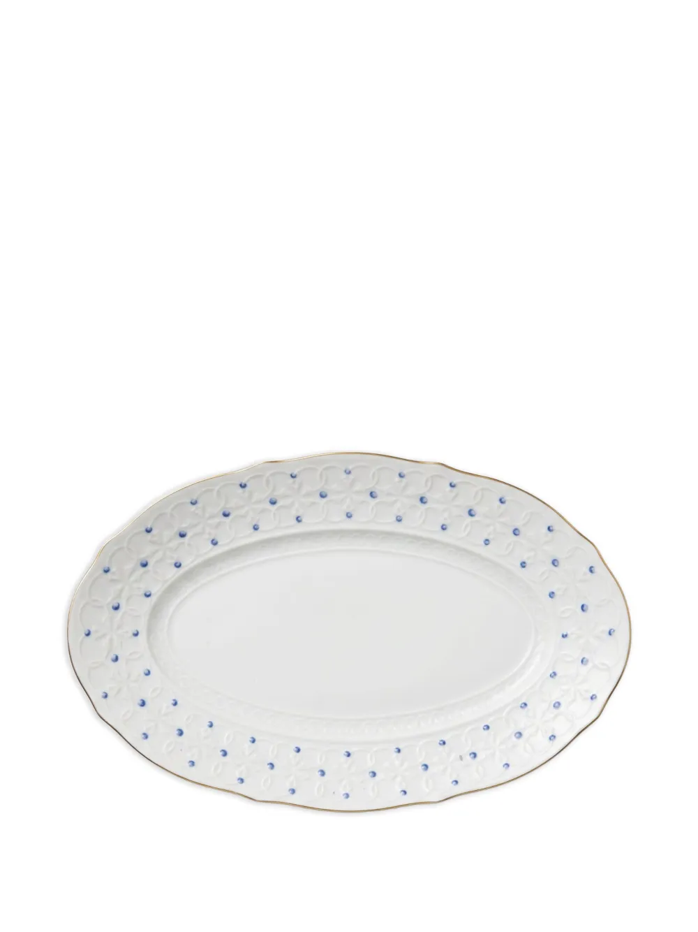GINORI 1735 Museo Le Perle oval platter - Weiß