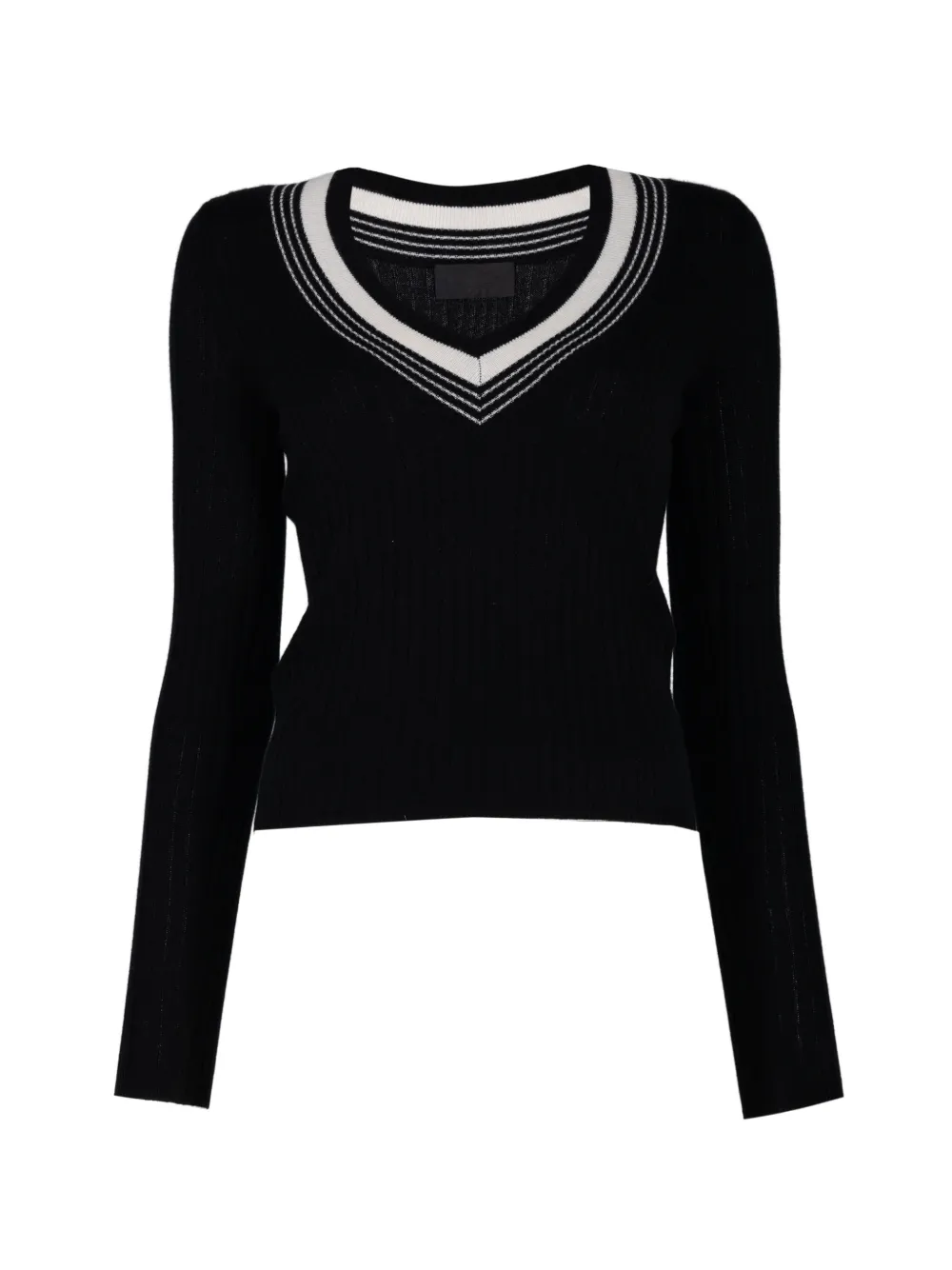 Nili Lotan Aziel ribbed-knit sweater - Black