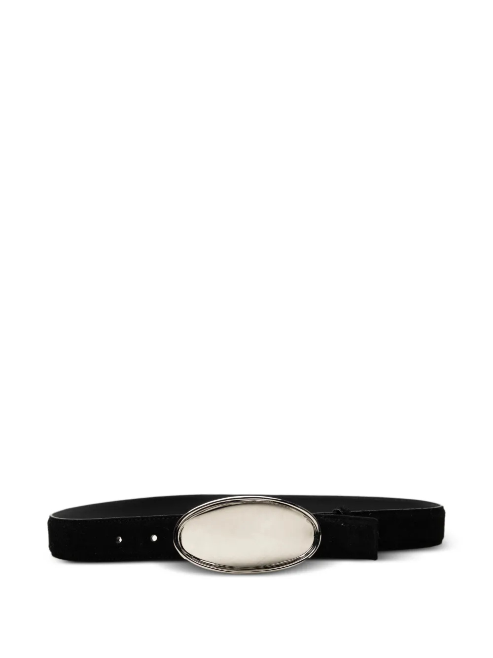 Altuzarra oval-plaque belt - Nero