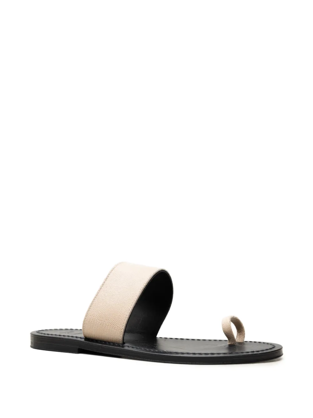 K. Jacques Nagoya toe-strap sandals Beige