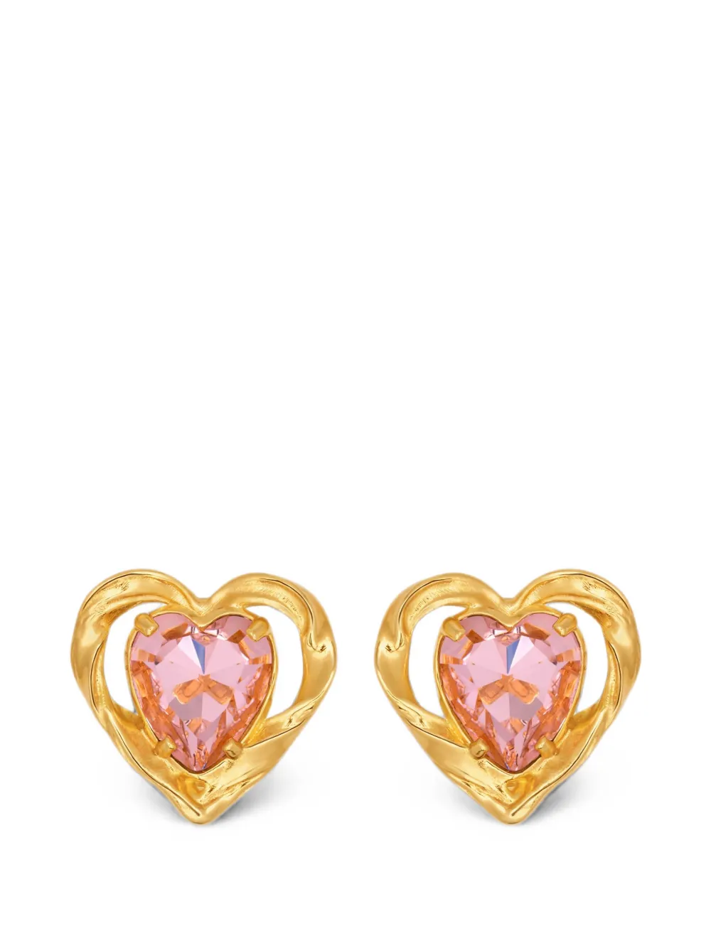 Oscar de la Renta Heart earrings - Oro