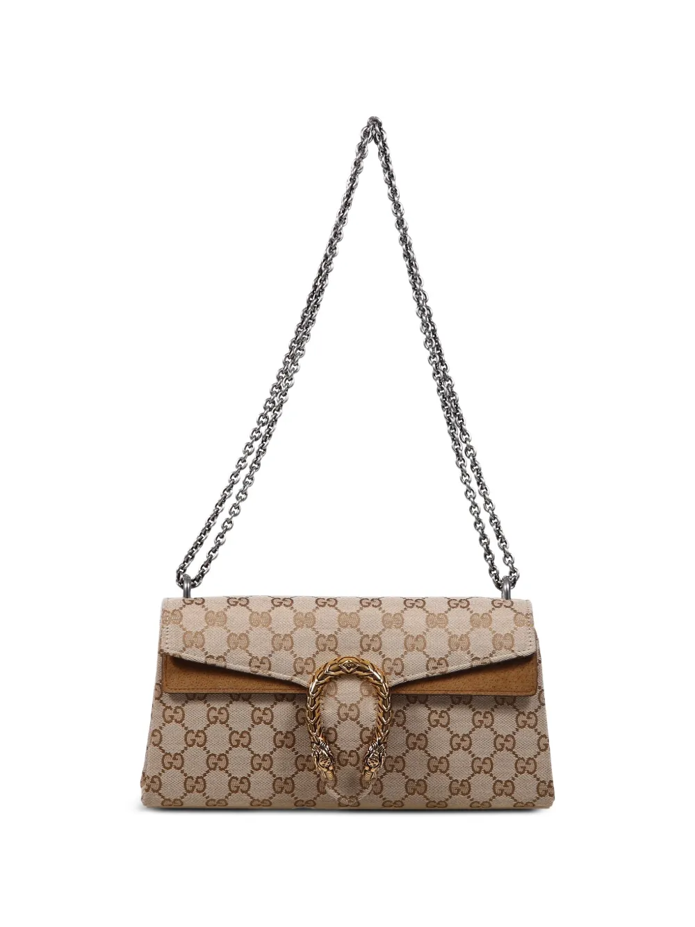 Gucci medium Dionysus GG Supreme shoulder bag - Braun