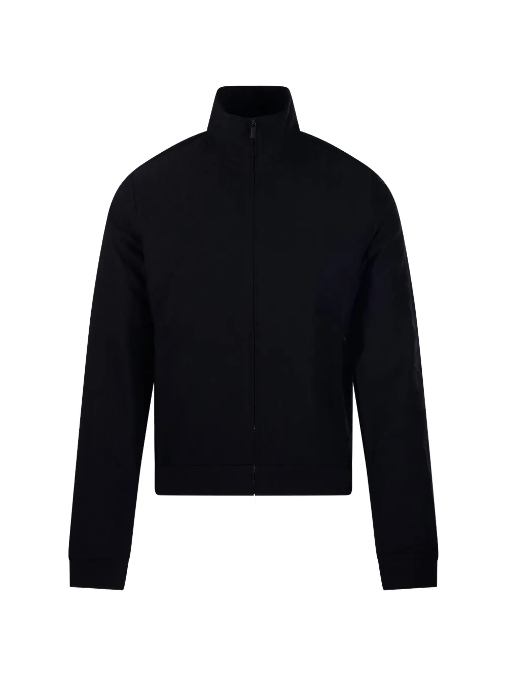 Gucci GG jacquard zip-up high-neck sweater - Schwarz