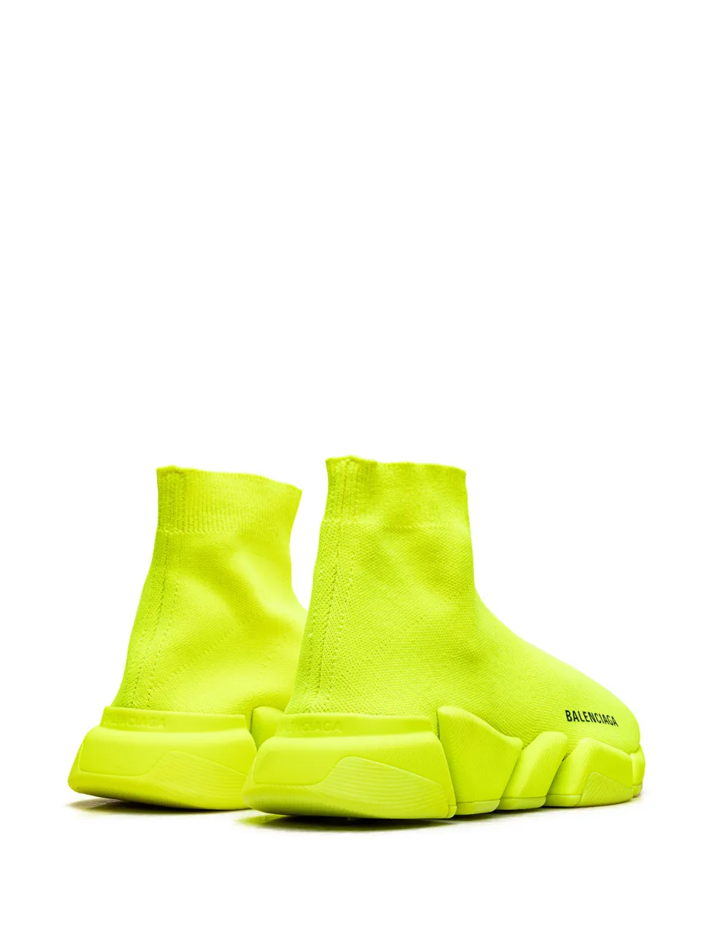 Balenciaga Speed 2.0 knit sneakers Geel