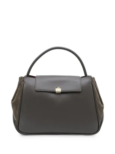Coccinelle bolsa de hombro con panel de gamuza
