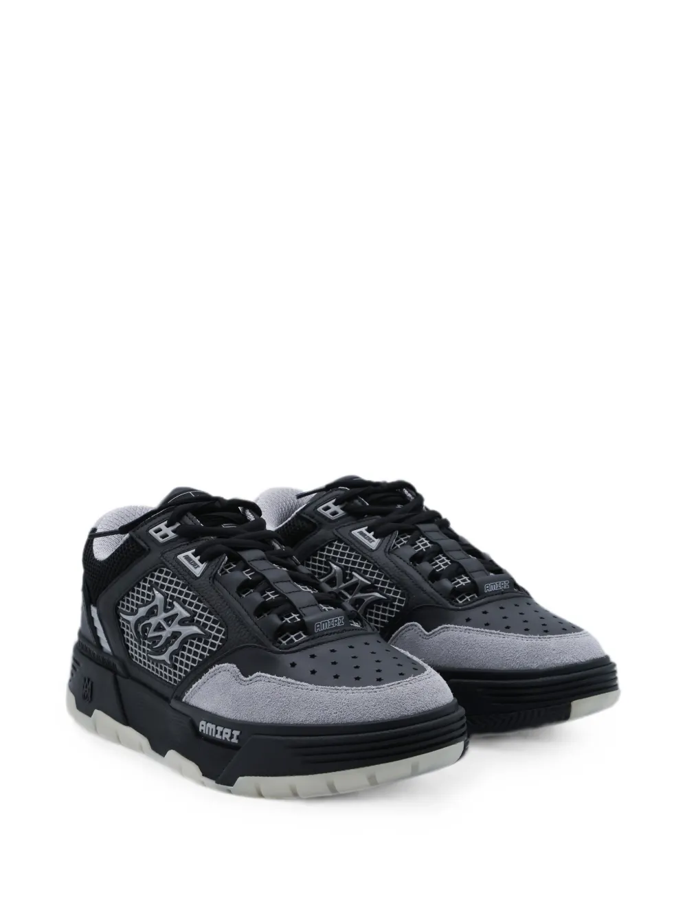 AMIRI MA-94 panelled mesh-detail sneakers Zwart
