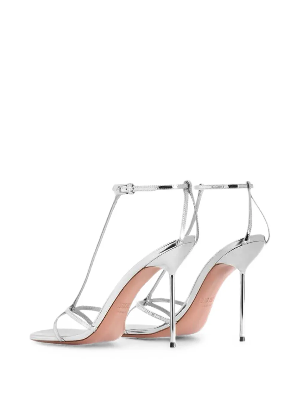 Paris Texas Lidia T-strap sandals Zilver
