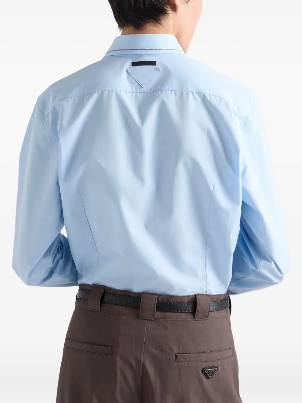 Prada Katoenen overhemd Blauw