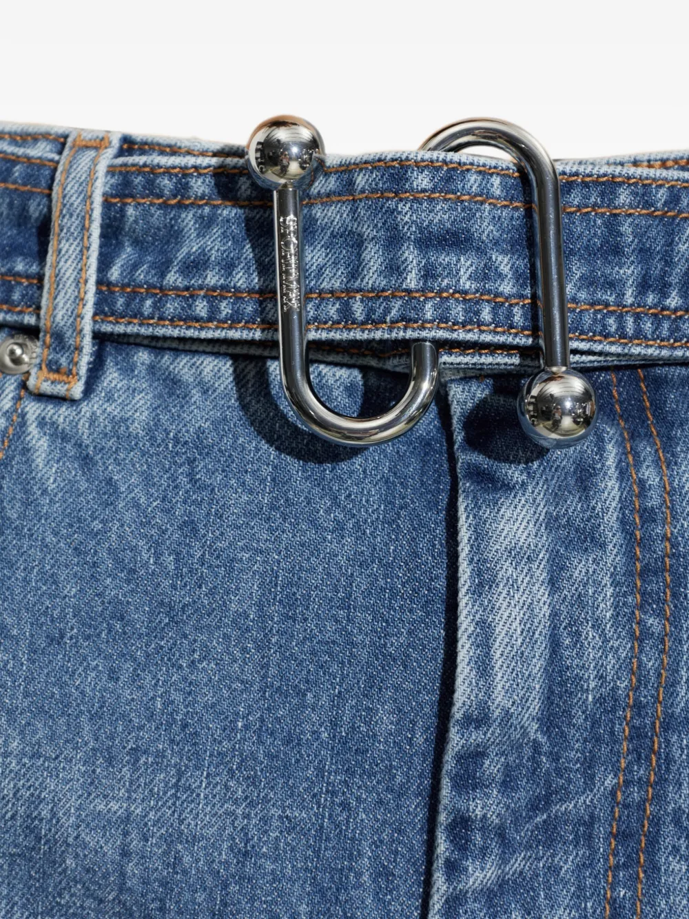 Sportmax Procida jeans met wijde pijpen Blauw