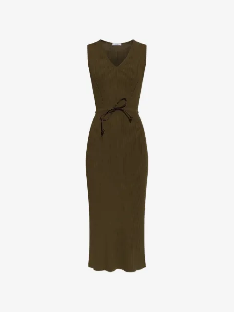 Max Mara Fado belted midi dress