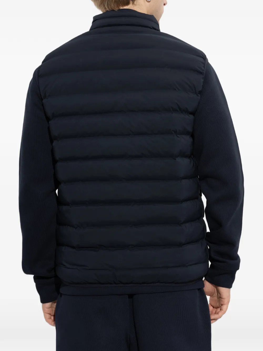 Ea7 Emporio Armani Gewatteerde bodywarmer Blauw