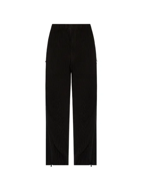 Homme Plissé Issey Miyake zip-pockets pleated trousers
