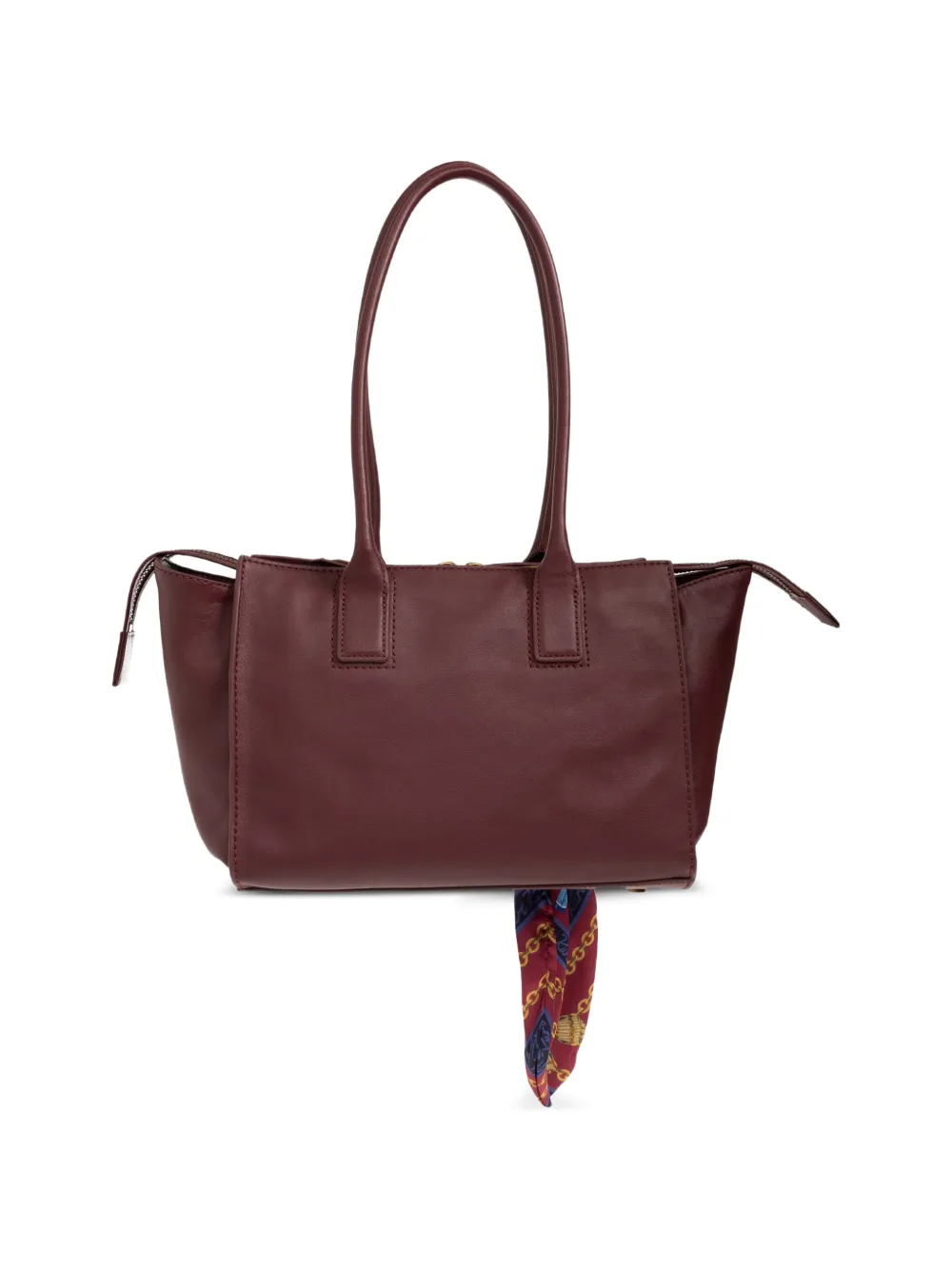 Kurt Geiger London Sloane kleine shopper met sjaaldetail Rood
