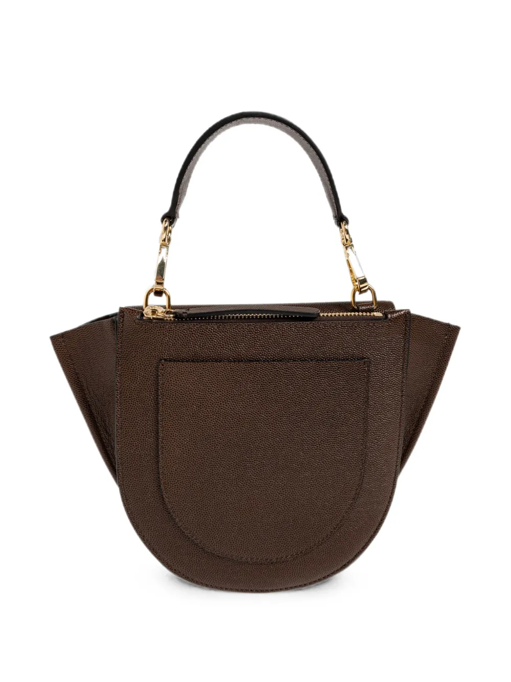 Wandler Hortensia leren shopper Bruin