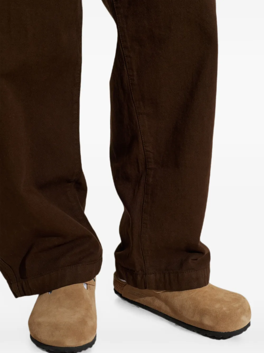 Birkenstock Boston suede mules Bruin