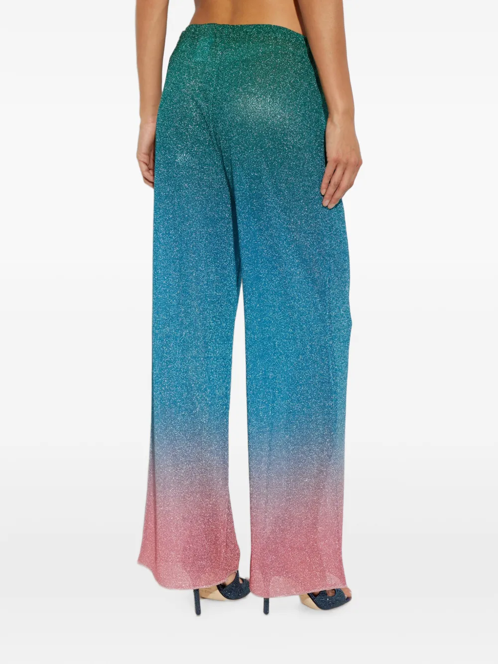 Oséree Broek met kleurverloop Blauw