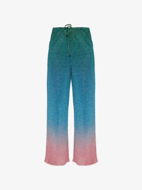 Oséree gradient-effect trousers