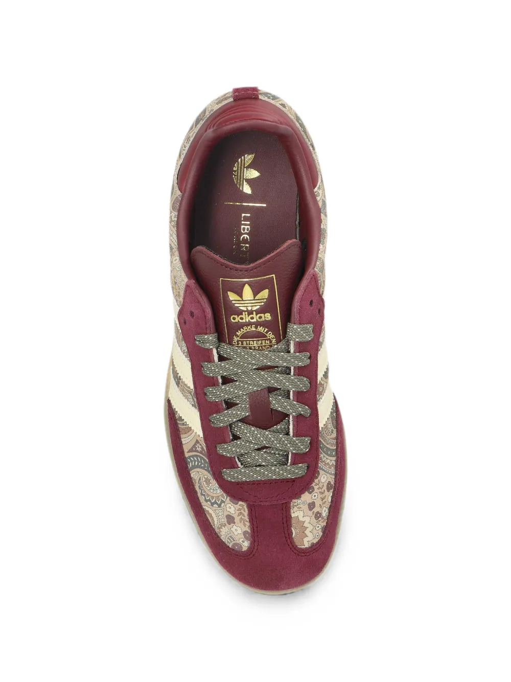 adidas Samba OG paisley-print sneakers Rood