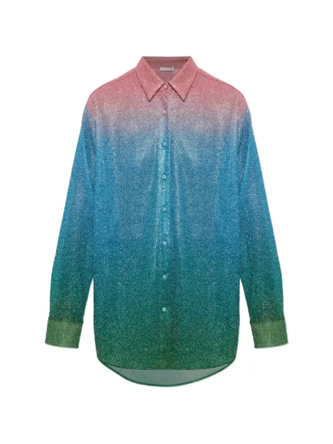 Oséree gradient-effect shirt