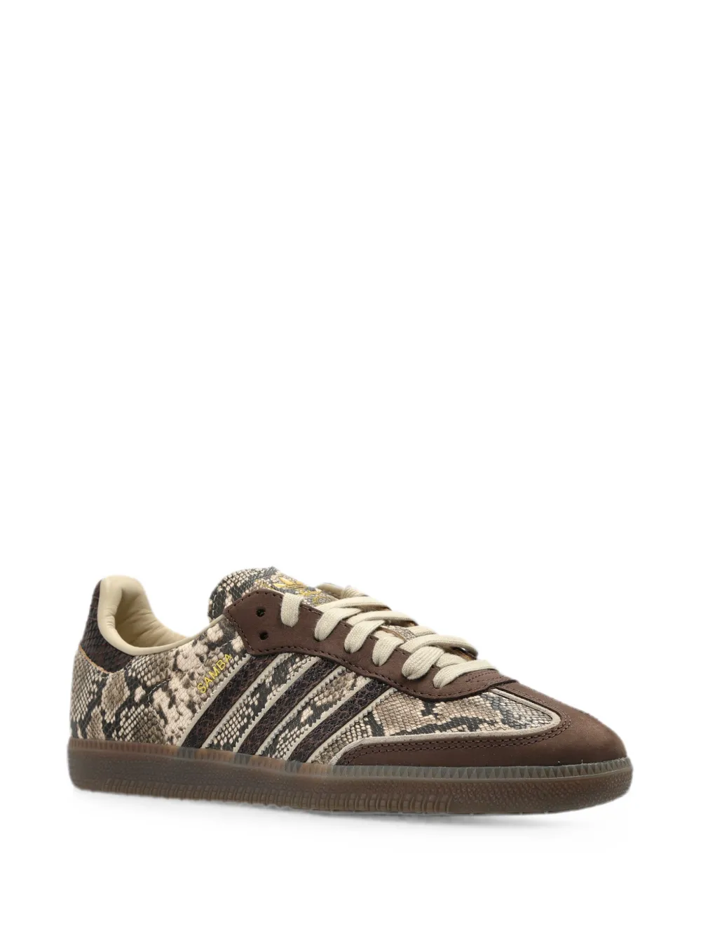 adidas Samba OG snakeskin-effect sneakers Beige