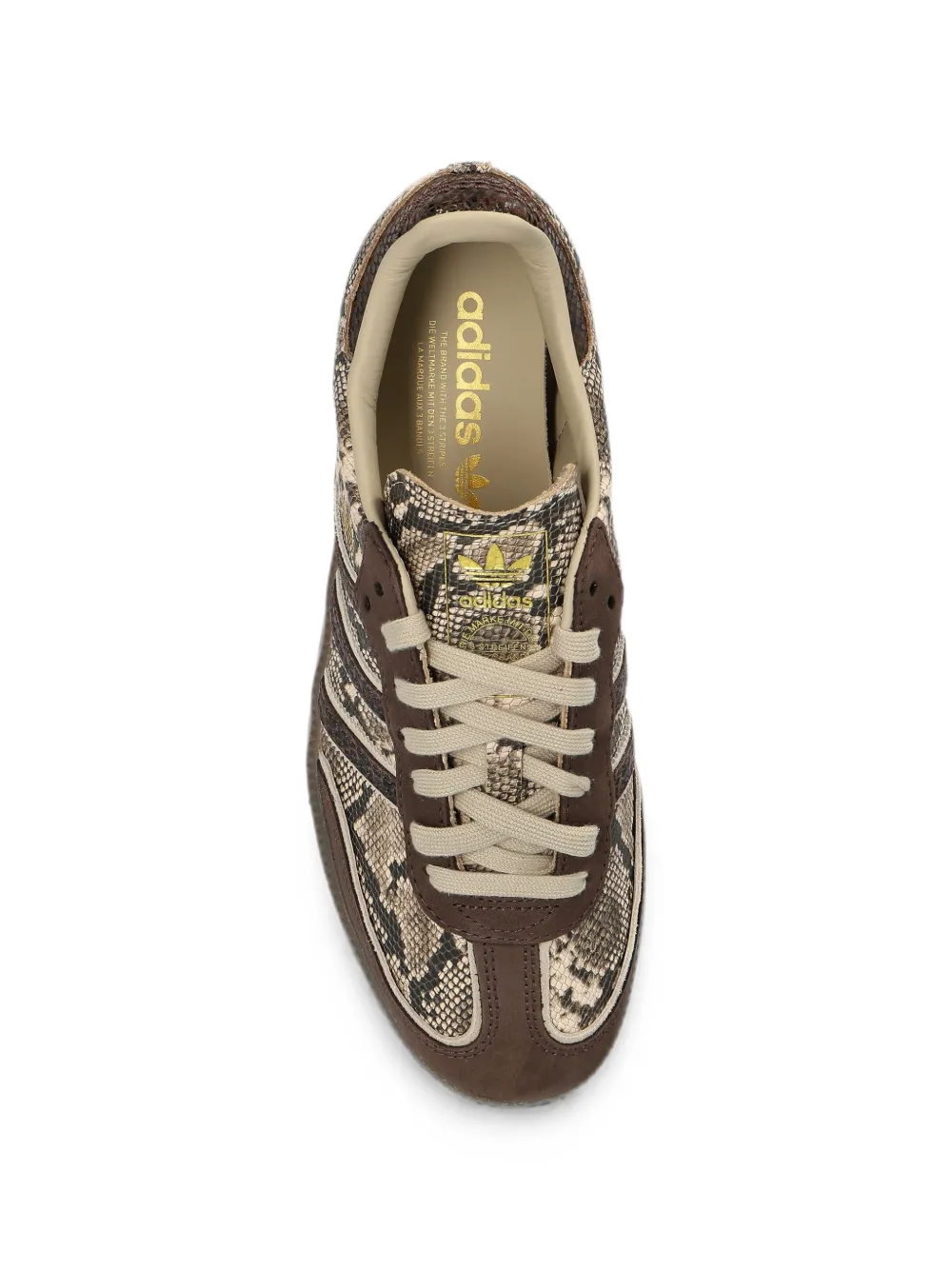 adidas Samba OG snakeskin-effect sneakers Beige