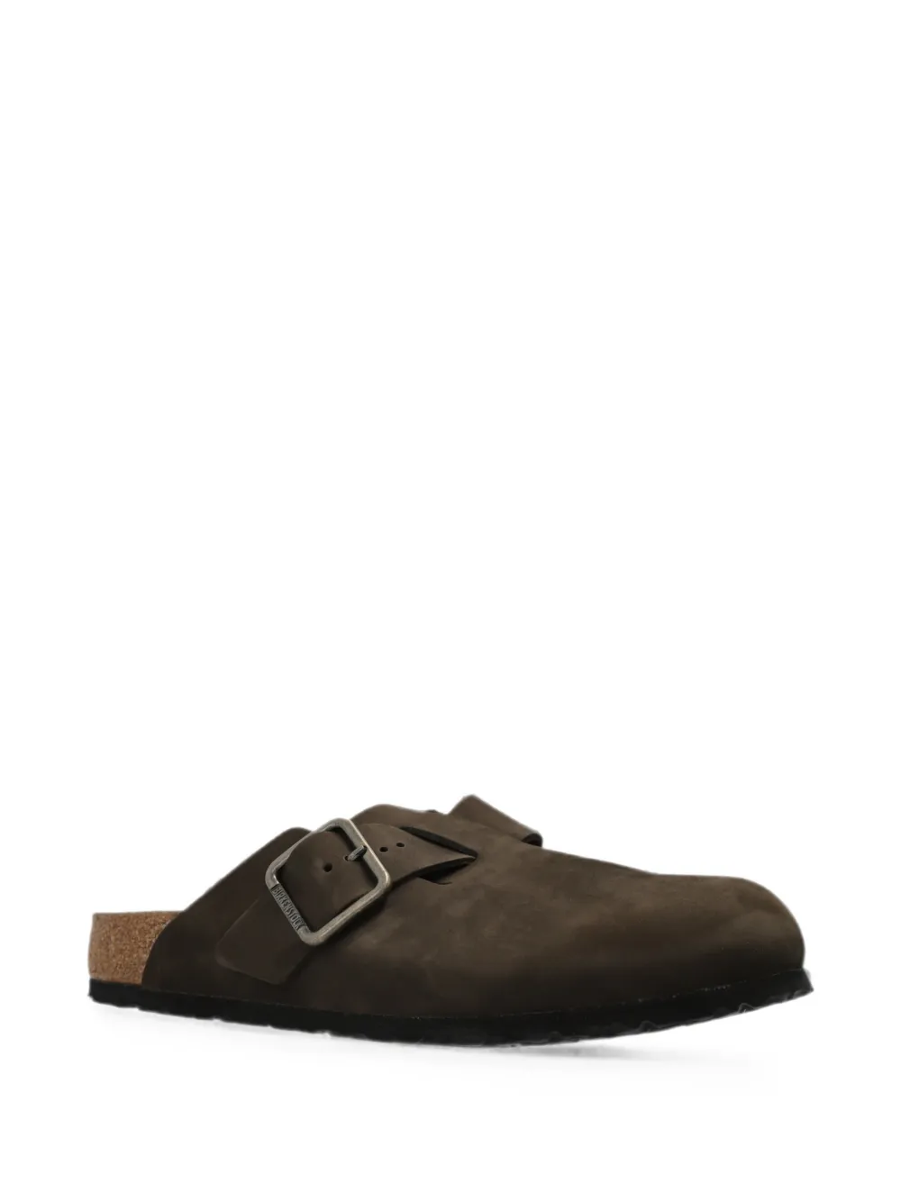 Birkenstock Boston buckle-fastening mules Bruin