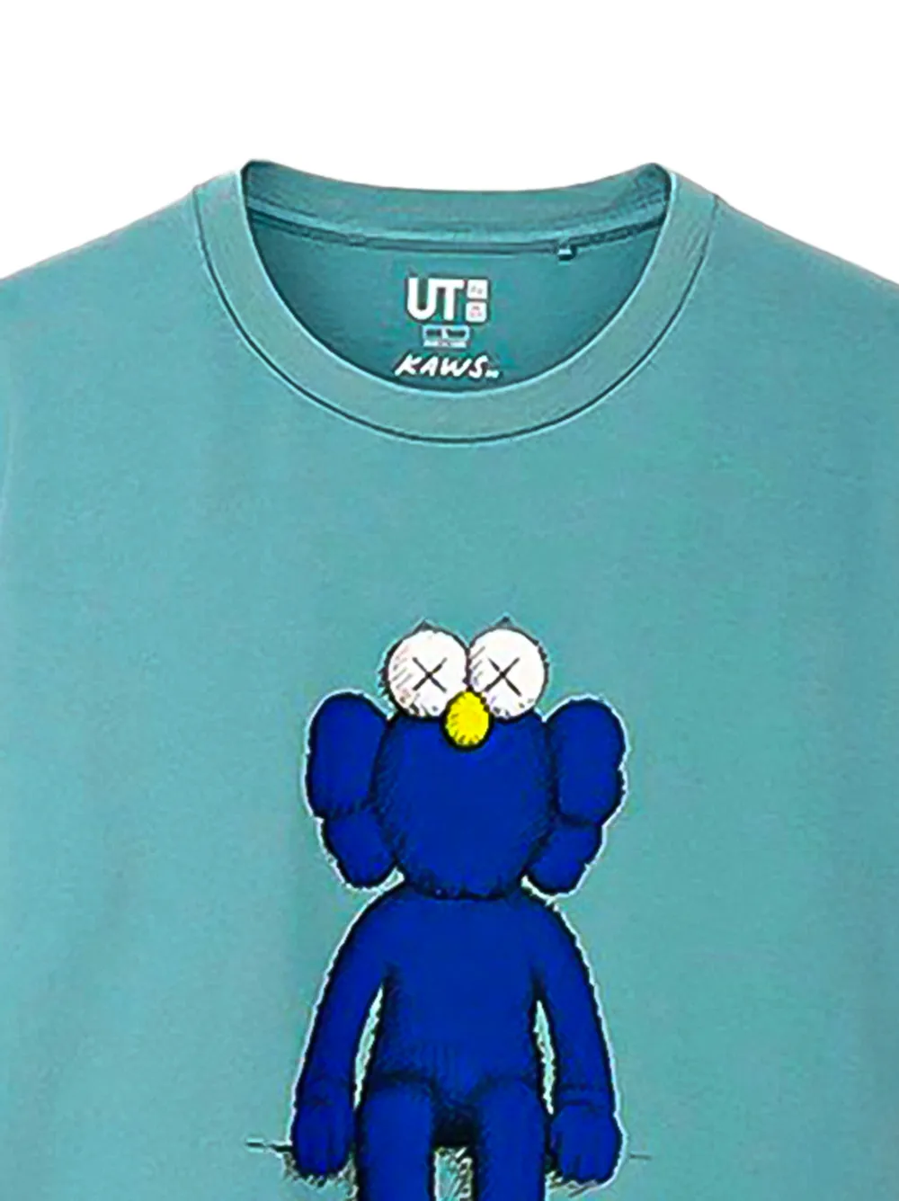 KAWS x Uniqlo T-shirt met BFF-print Groen