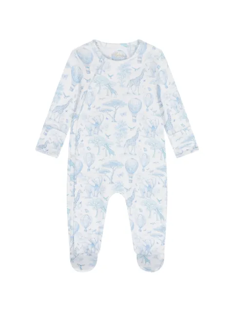 My Little Pie Toile de Jouy animal-print pyjamas