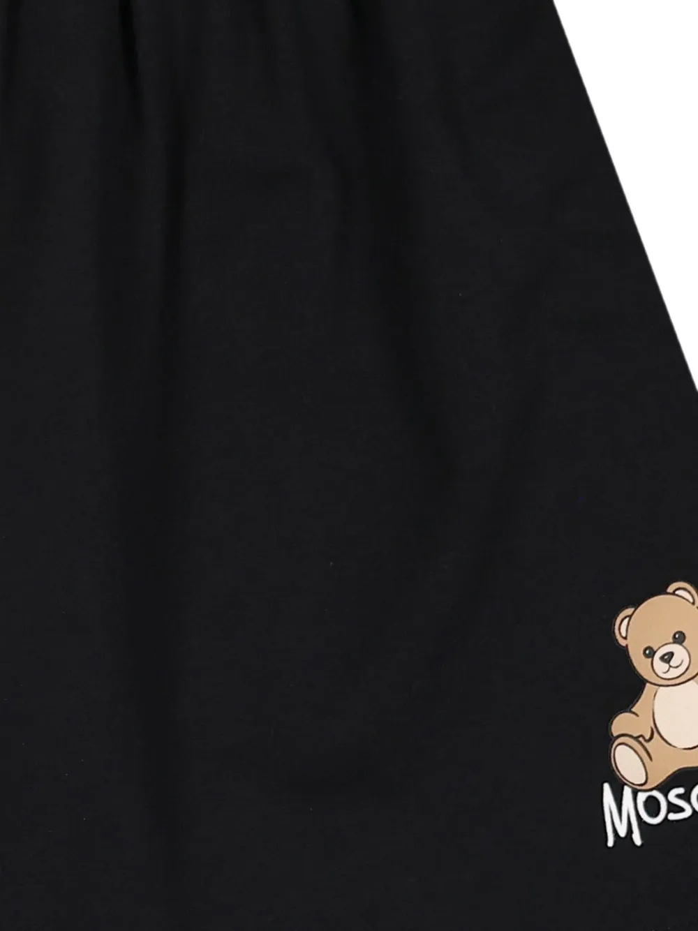 Moschino Kids Rok met teddybeerprint Zwart