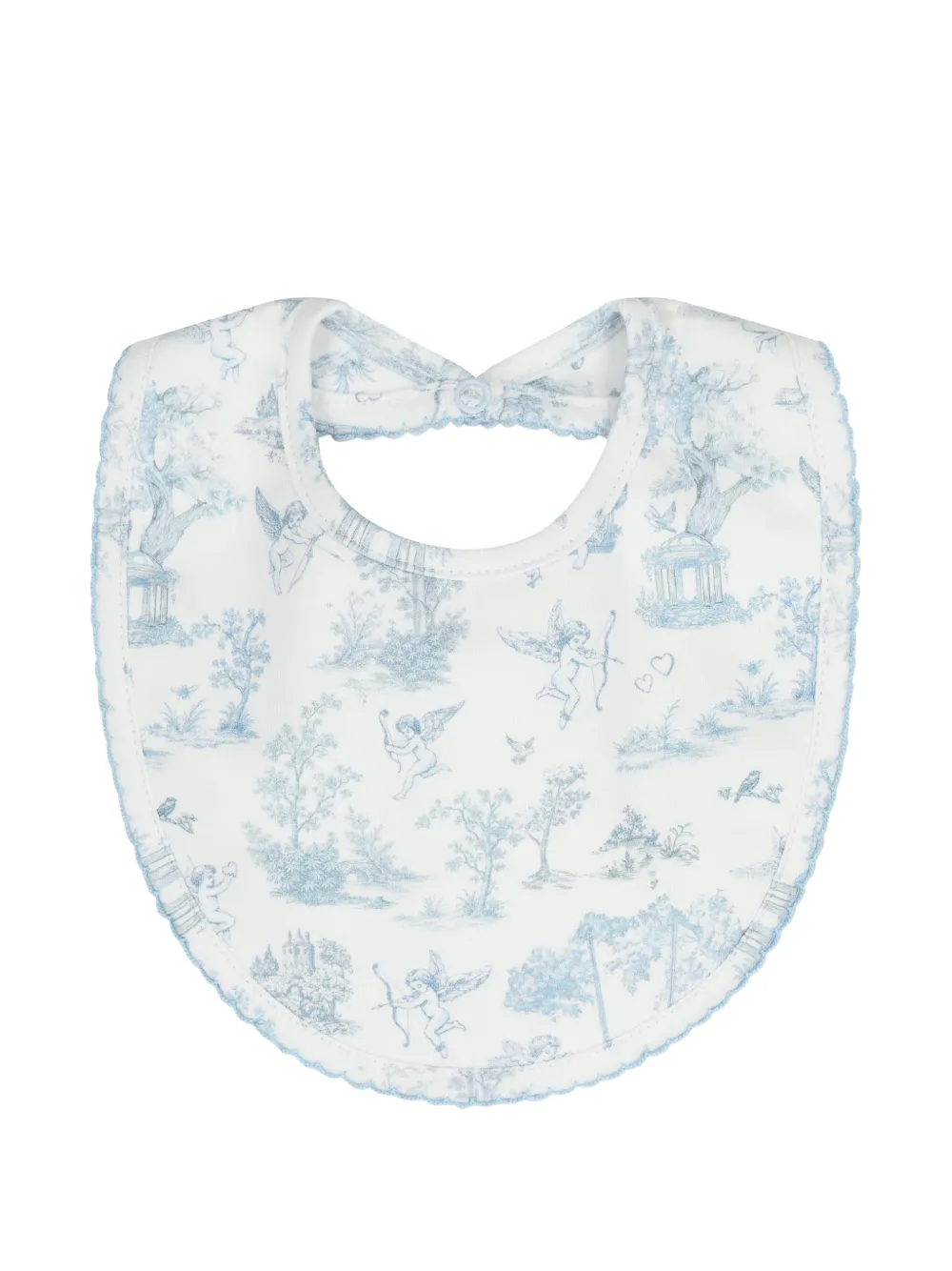 My Little Pie Drie pyjama's met Toile de Jouy-print Wit