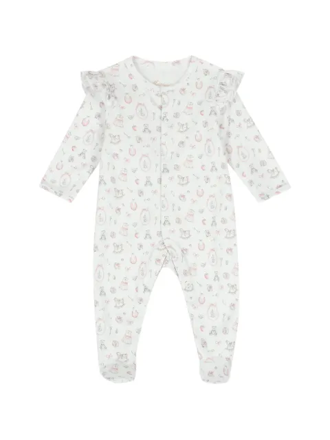 My Little Pie graphic-print ruffled pajamas