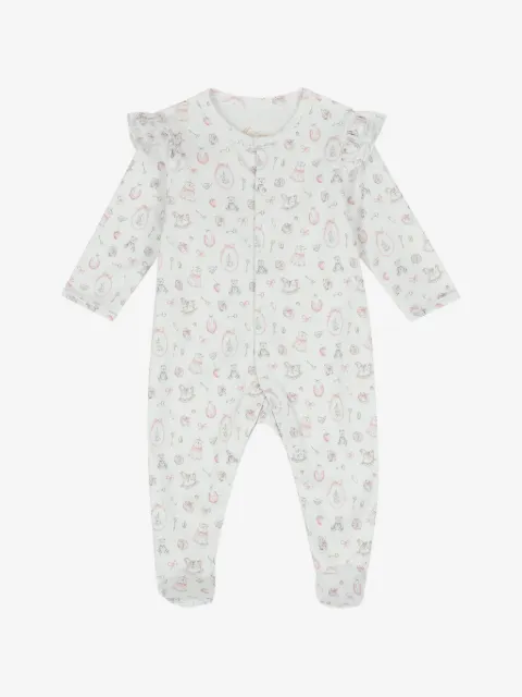 My Little Pie graphic-print ruffled pajamas
