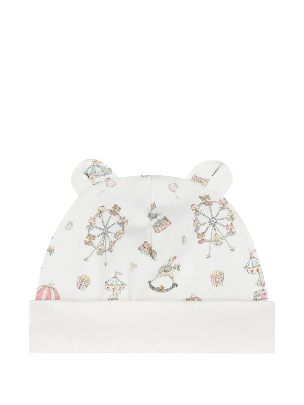 My Little Pie Drie katoenen-pyjama's met kermisprint Wit