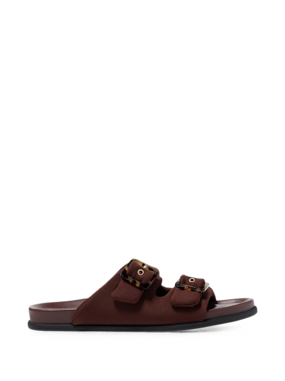 ERES Izia buckle-fastening mules - Braun