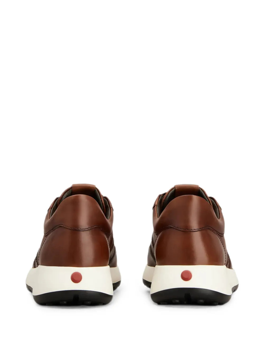 Tod's Red Dot leather sneakers Bruin