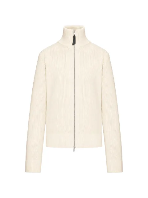 Maison Margiela cárdigan con cremallera