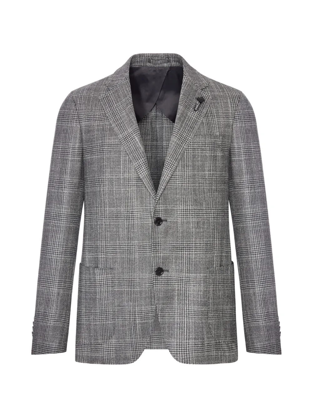 Lardini Prince of Wales check blazer - Grigio