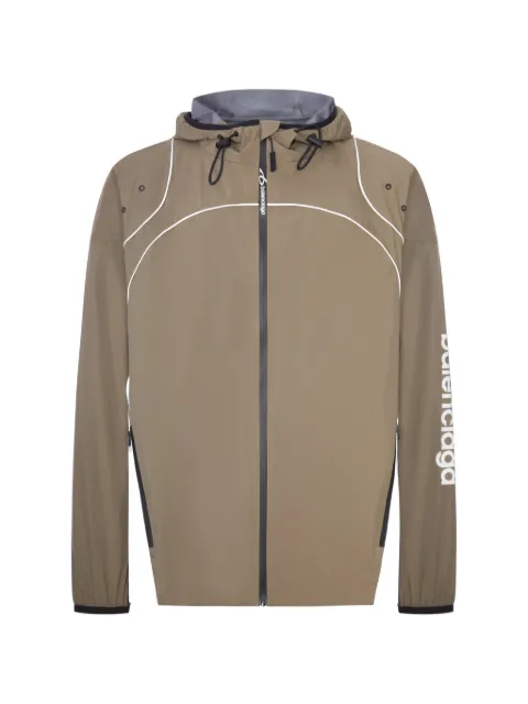 Balenciaga piped hooded jacket