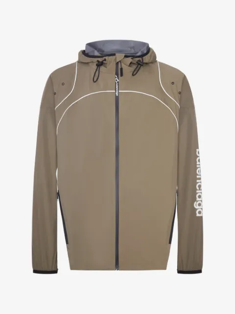 Balenciaga piped hooded jacket