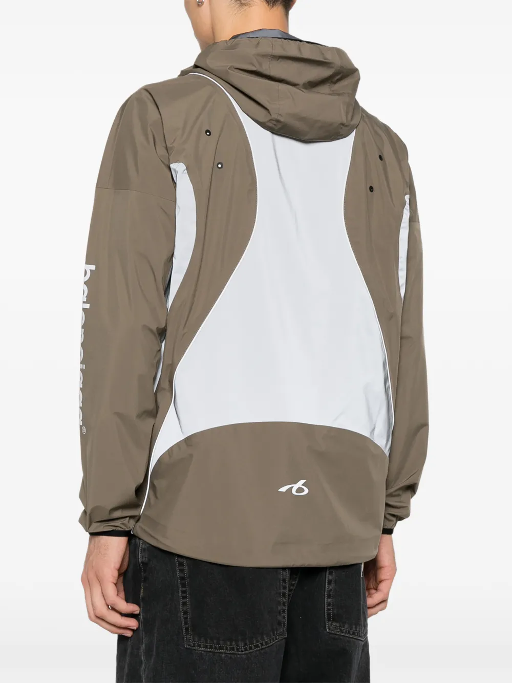 Balenciaga Jack met logoprint Grijs