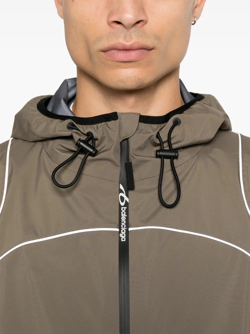 Balenciaga Jack met logoprint Grijs