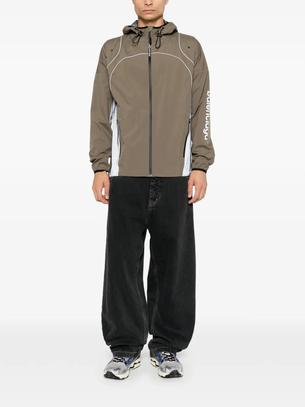 Balenciaga Jack met logoprint Grijs
