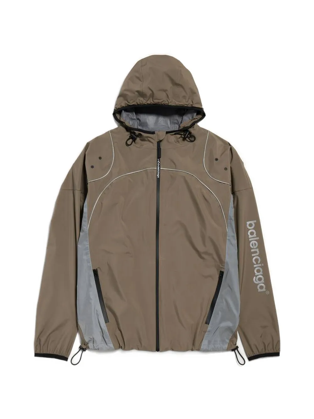 Balenciaga Jack met logoprint Grijs