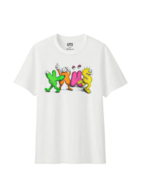 KAWS x Uniqlo graphic-print T-shirt