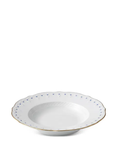 GINORI 1735 lot de six assiettes à soupe Museo Le Perle