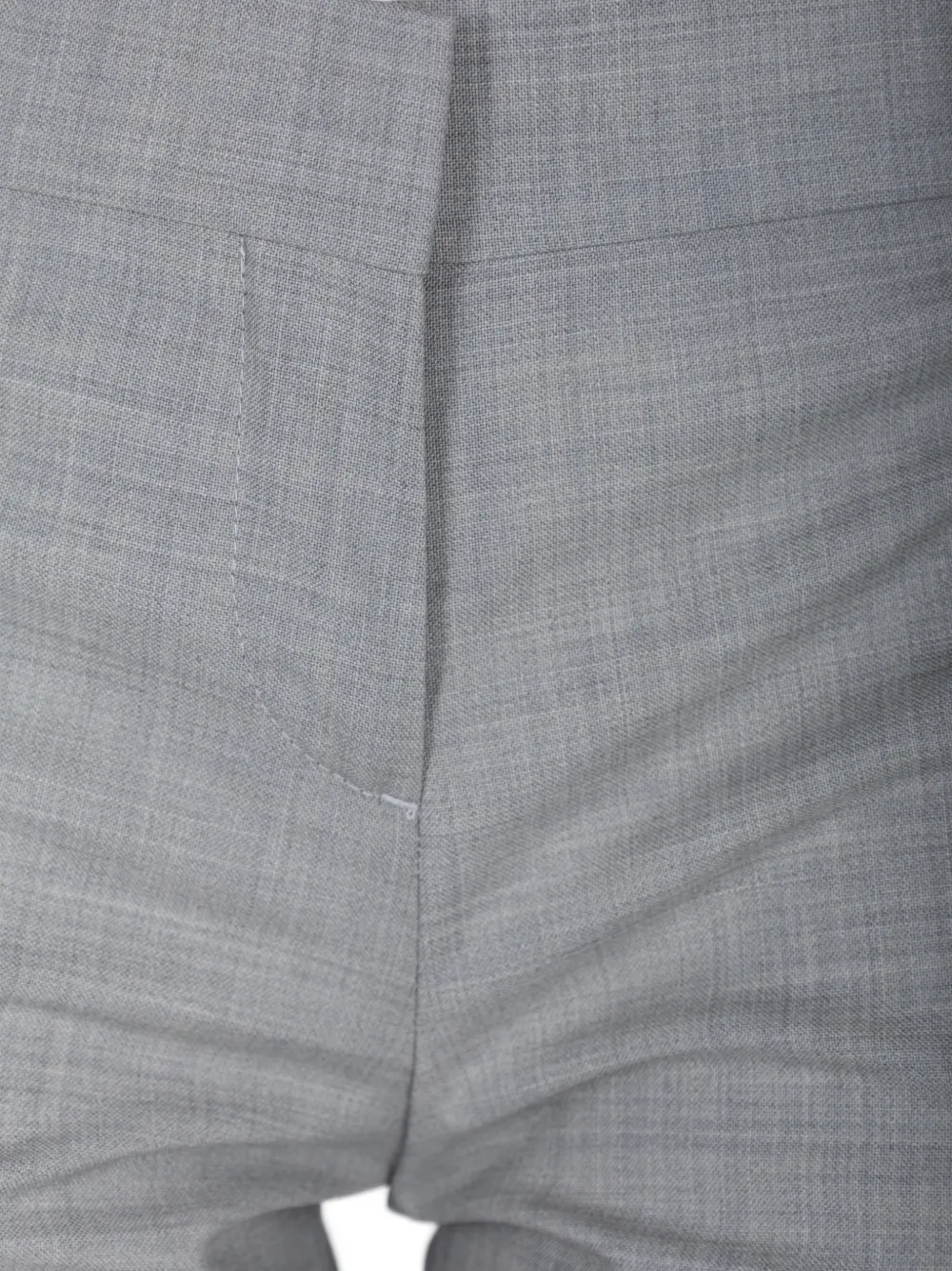 TOTEME Broek met riemlussen Grijs